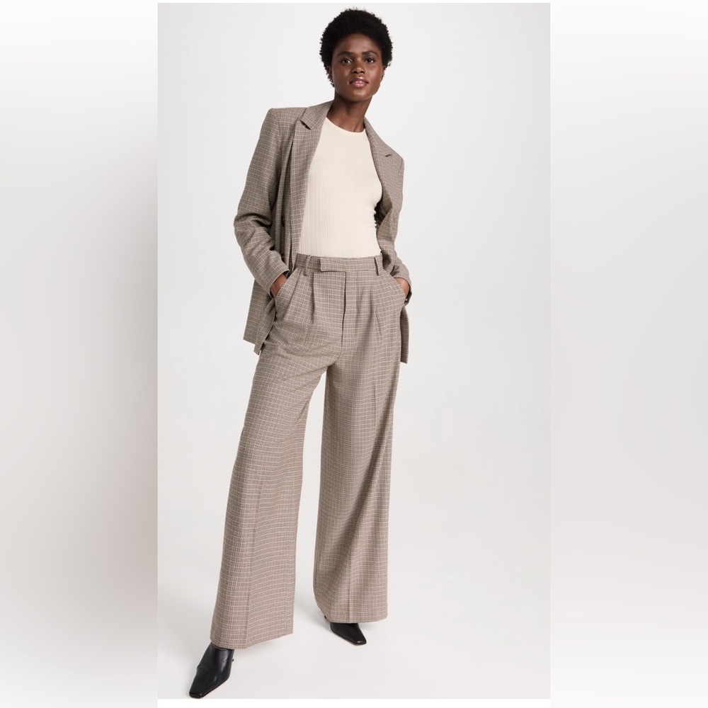 Astr The Label Houndstooth Trousers - Milani Pants